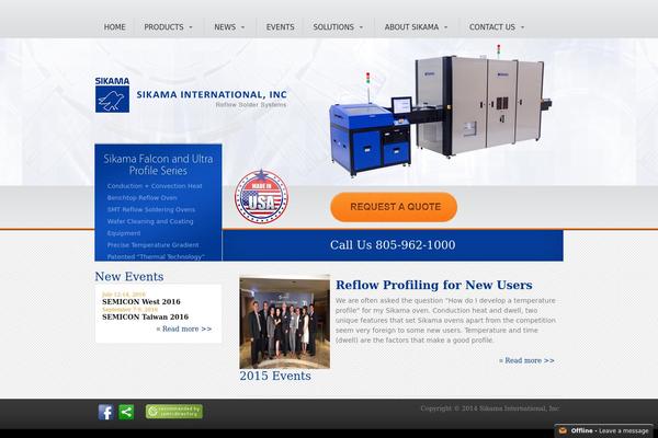 Site using Dropdown Menu Widget plugin