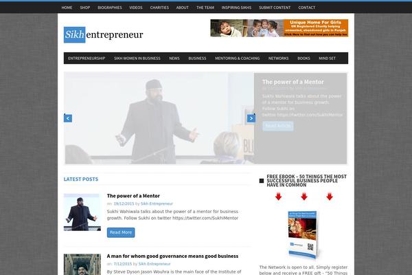 sikhentrepreneur.com site used Sikhent