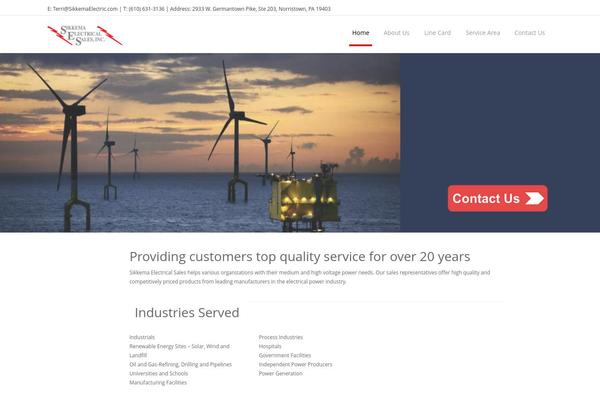 sikkemaelectric.com site used Haxon