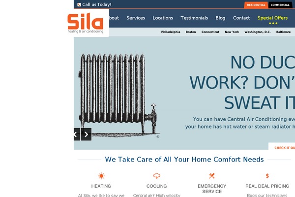 sila-air.com site used New-sila