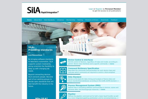 sila-standard.org site used Sila