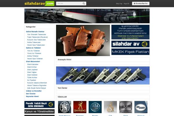 silahdarav.com site used Classipress-master
