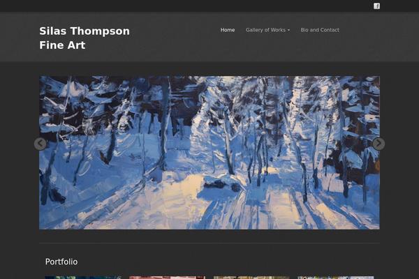 silasthompsonfineart.com site used eClipse