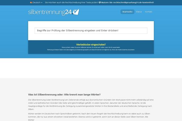 silbentrennung24.de site used Rsp24