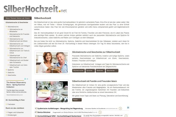 silberhochzeit.net site used Silberhochzeit