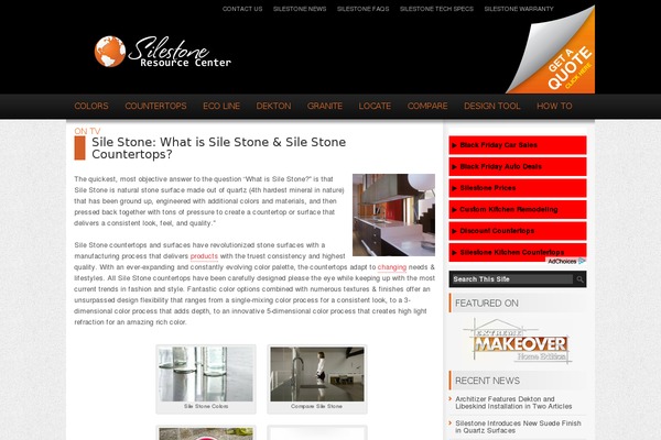 sile-stone.com site used Newsglobe