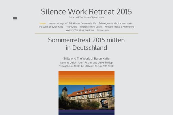 silence-work-retreat.com site used Decode