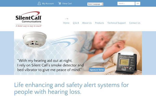 silentcall.com site used Silentcall