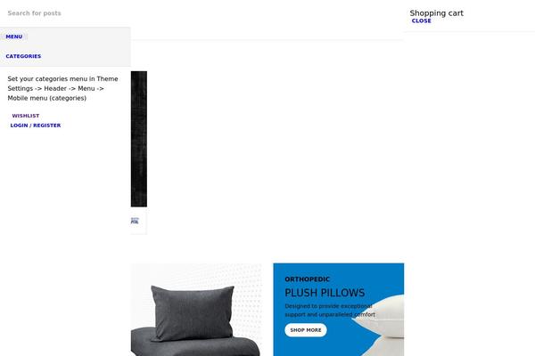 WoodMart theme site design template sample