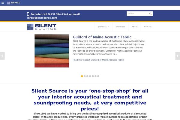 silentsource.com site used Silencio
