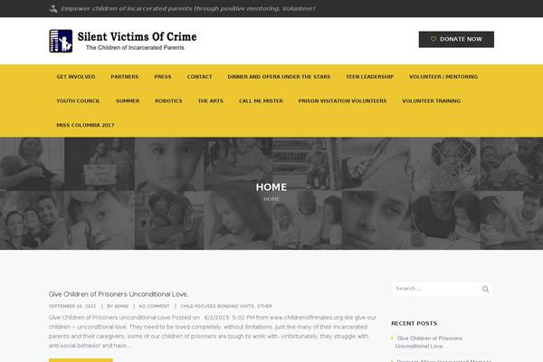 silentvictimsofcrime.org site used Socialwelfare