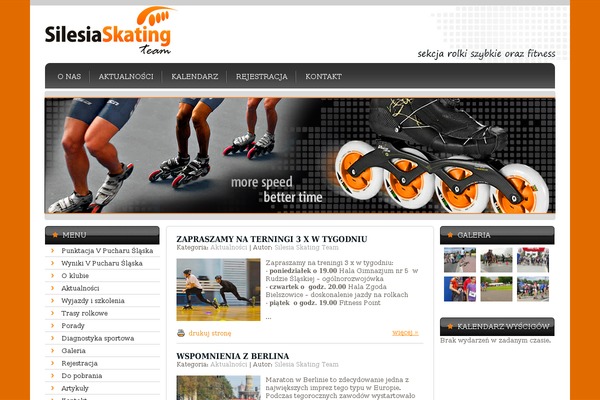 silesiaskating.pl site used Silesiaskating
