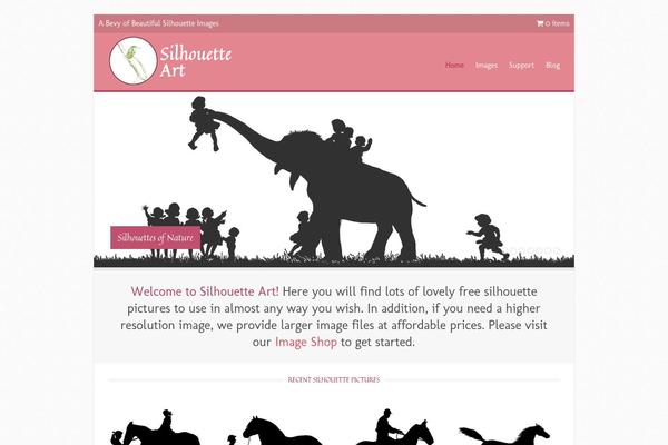 silhouette-art.com site used Gather-child-sa