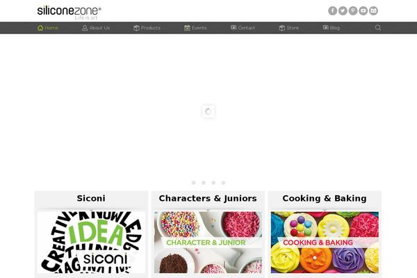 siliconezone.com site used Storefront Child