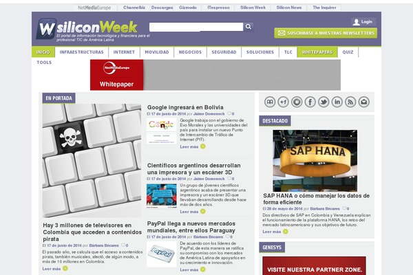 siliconweek.com site used Kamino