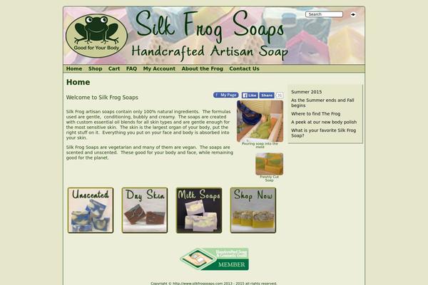 silkfrogsoaps.com site used Childishly-simple-premium-child
