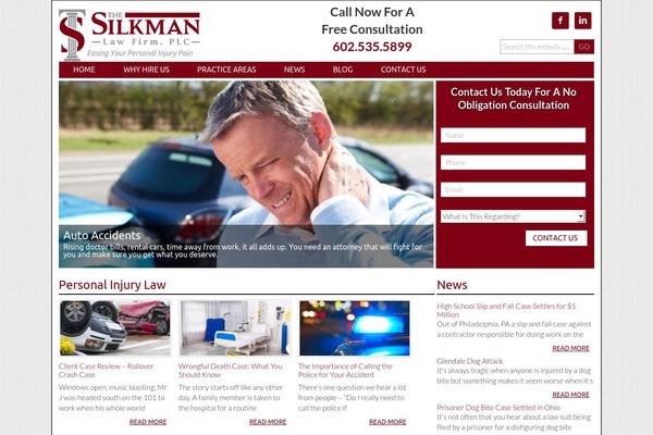 silkmanlawfirm.com site used Silkman