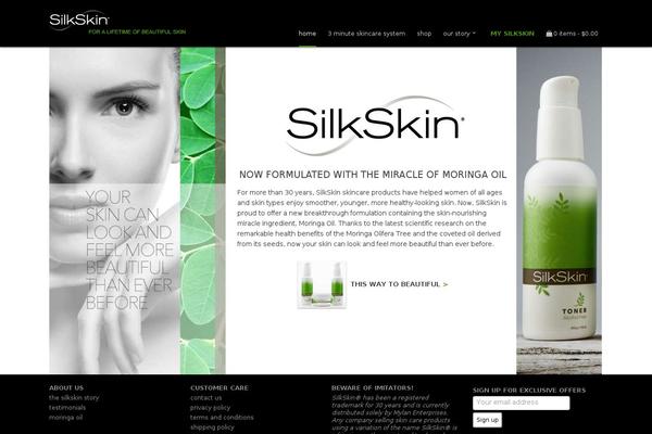 silkskin.com site used Silkskin-up