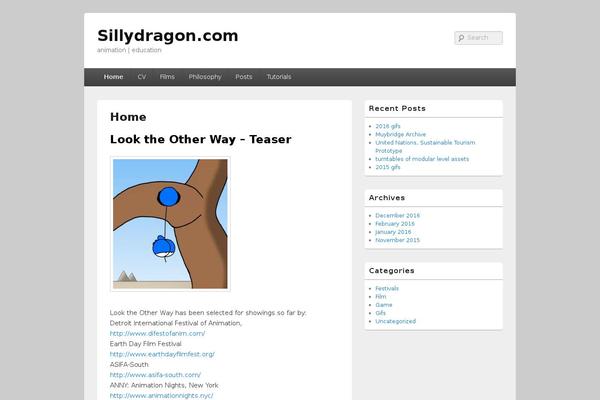 Catch Box theme site design template sample
