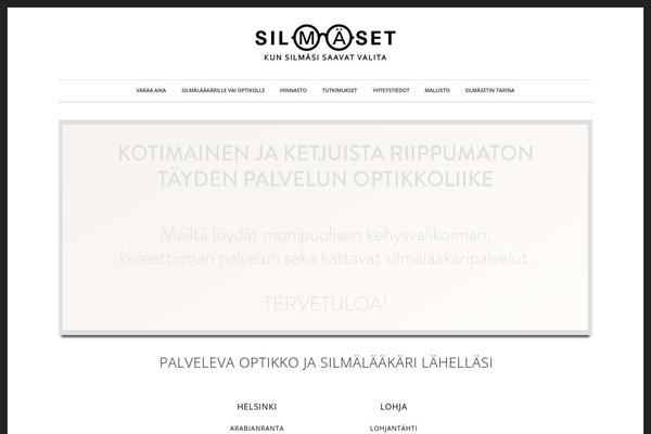 silmaset.fi site used Novalumen