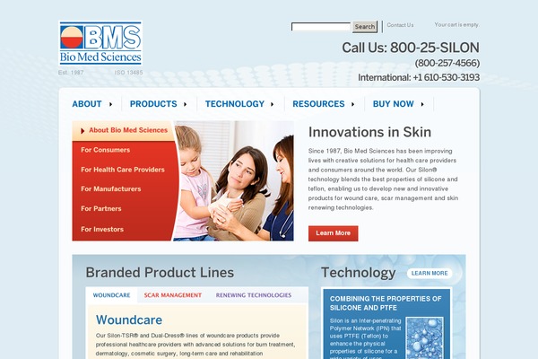 silon.com site used Bms