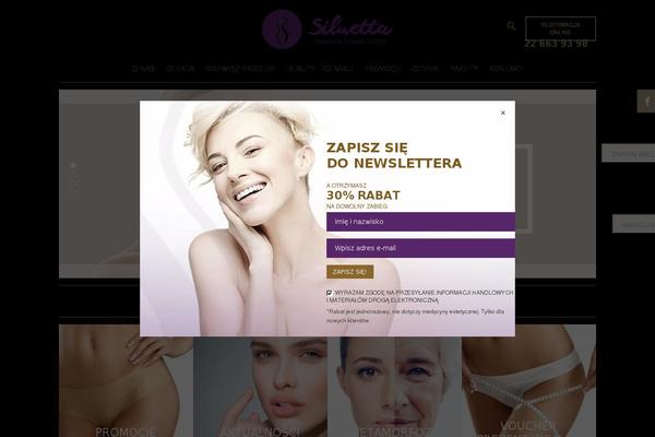 siluetta.com site used Se