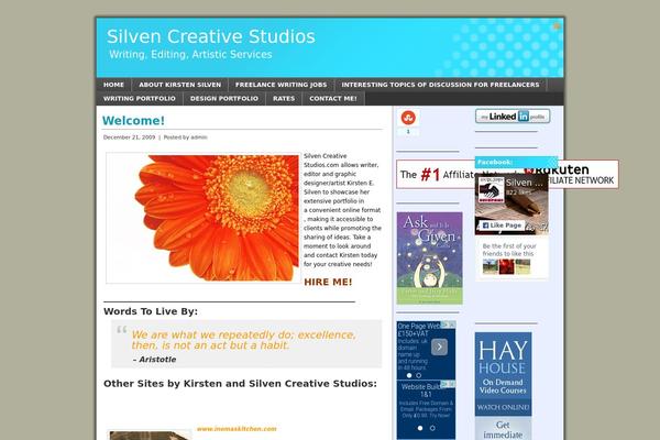 silvencreativestudios.com site used Coralis