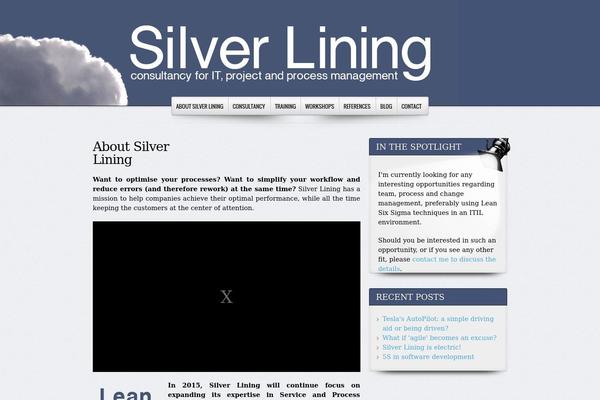 silver-lining.be site used Silverlining