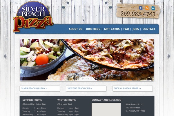silverbeachpizza.com site used Sbp