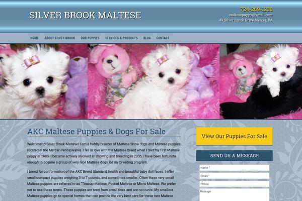 silverbrookmaltese.com site used Headway
