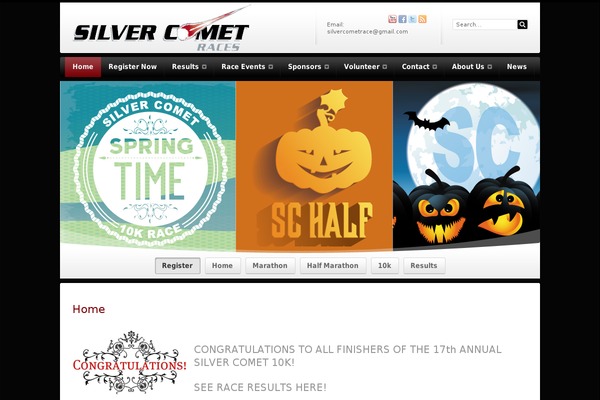 silvercometraces.com site used KLEO