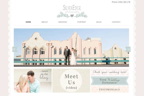 silveredge.com.au site used Catch-wedding