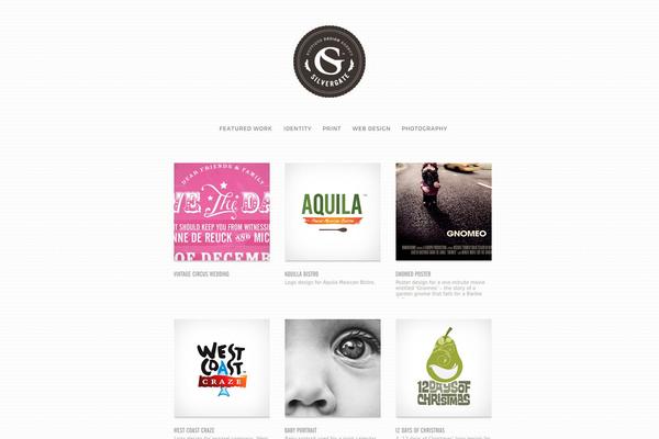 silvergatedesign.com site used Miketheme