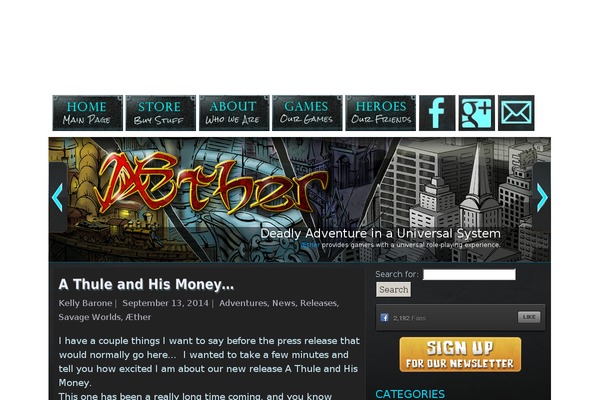 silvergryphongames.com site used Argentgryphon