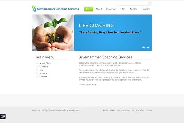 silverhammercoaching.ca site used Theme1288