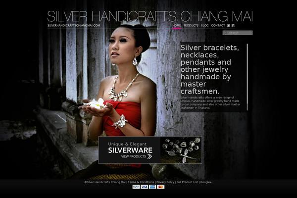 silverhandicraftchiangmai.com site used Thaiis
