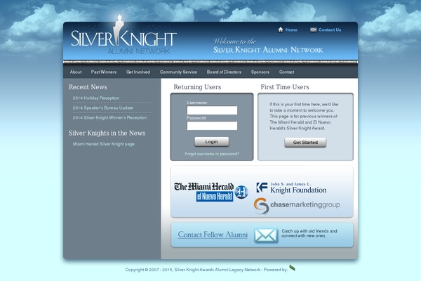 silverknightalumni.com site used Silverknight