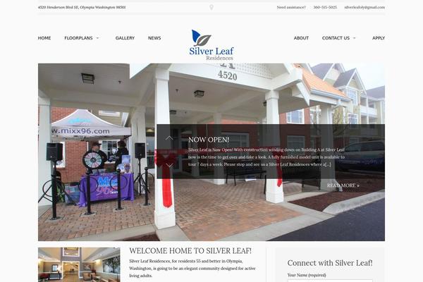 silverleafoly.com site used Wp_sixtyone5-v1.0.2