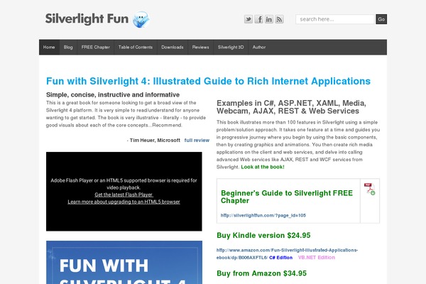 silverlightfun.com site used Shell Lite
