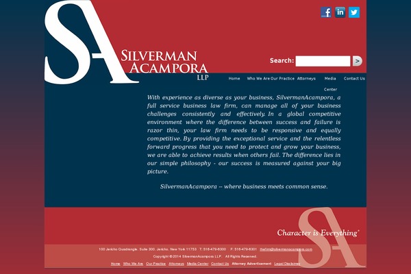 silvermanacampora.com site used Silvermanacampora