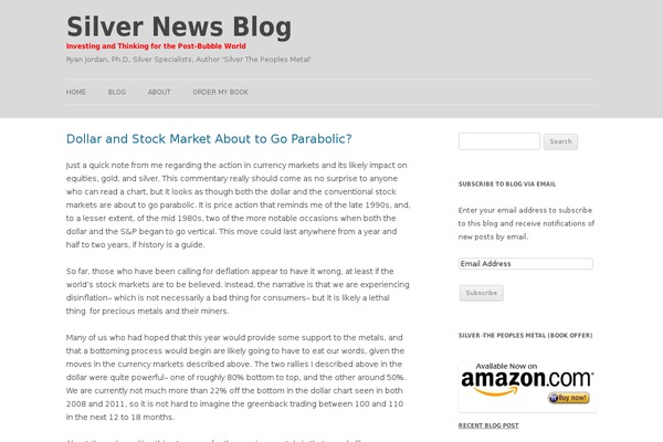 Twenty Twelve theme site design template sample