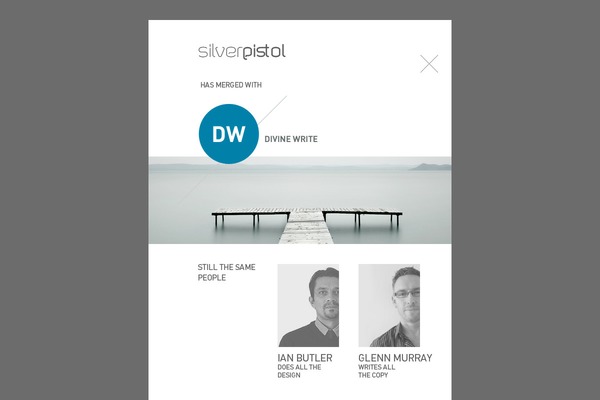 silverpistol.com site used Divinewrite