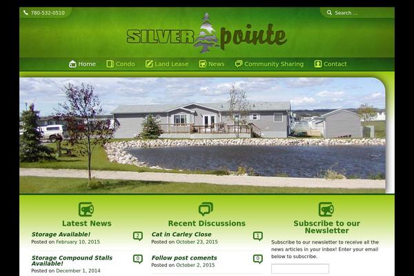 silverpointe.ca site used Silverpointe