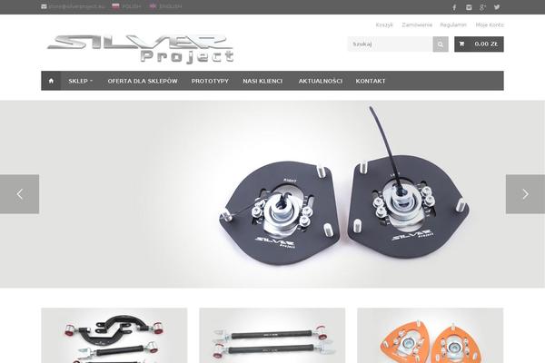 silverproject.eu site used Shophistic-lite-child-theme