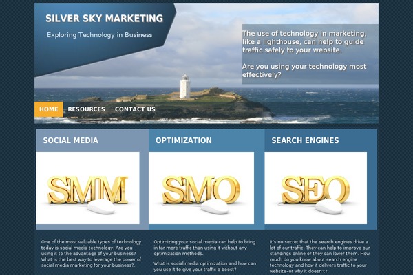 silverskymarketing.com site used Ssm