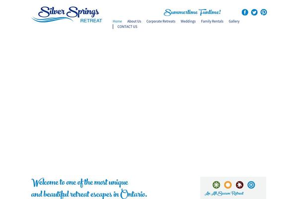 silverspringsretreat.com site used Silverspring-child