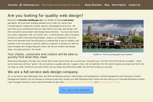 Site using Elegantbuilder plugin