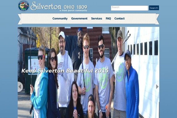 silvertonohio.us site used Silverton