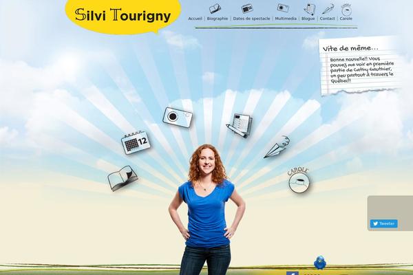 silvitourigny.ca site used Sylvie
