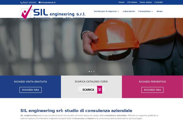 silweb.it site used Silengineering